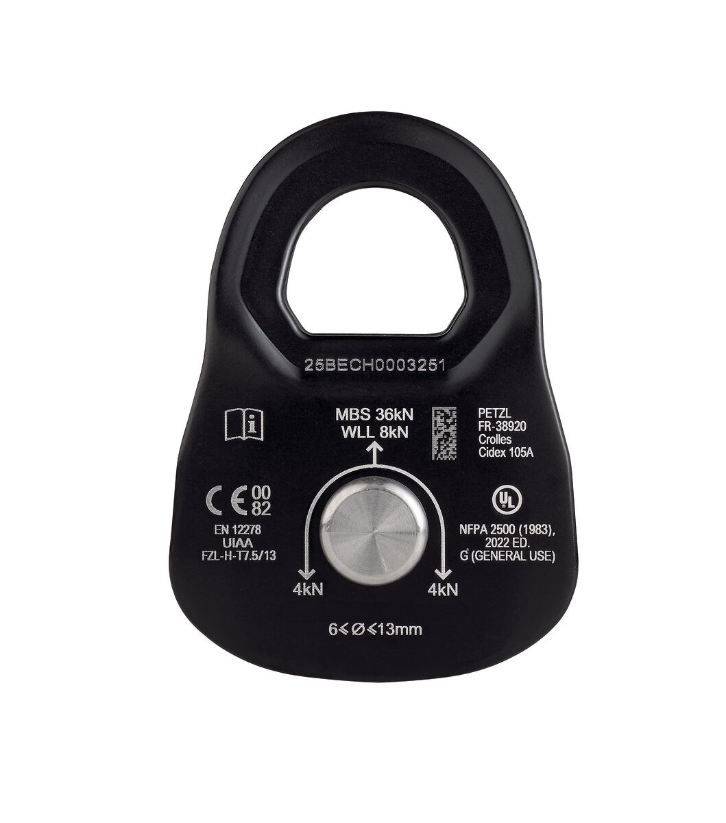 Petzl RESCUE S & RESCUE M Pulleys | High-Efficiency Rescue Pulleys from Columbia Safety